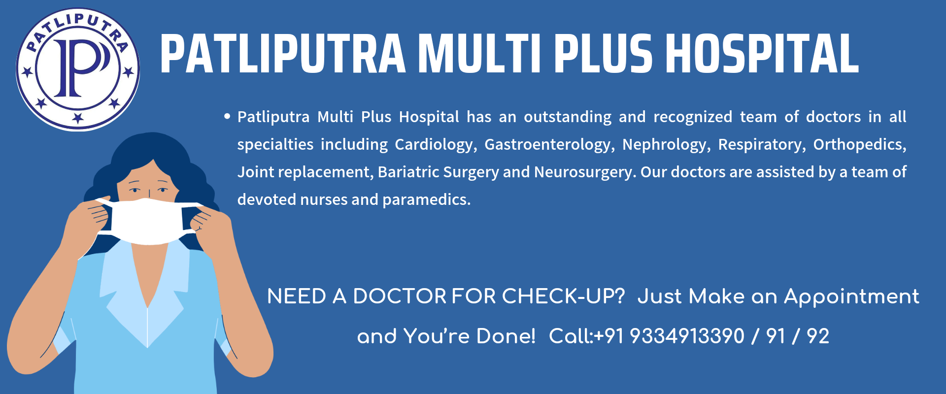 Slider in Patliputra Multi Plus Hospital